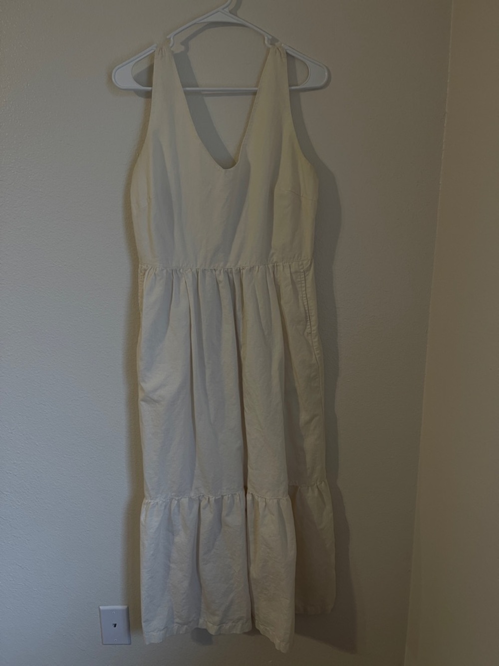 Pact Cream Maxi Dress